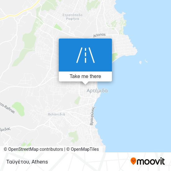 Ταϋγέτου map