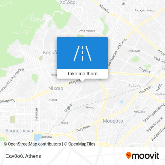 Ξανθού map