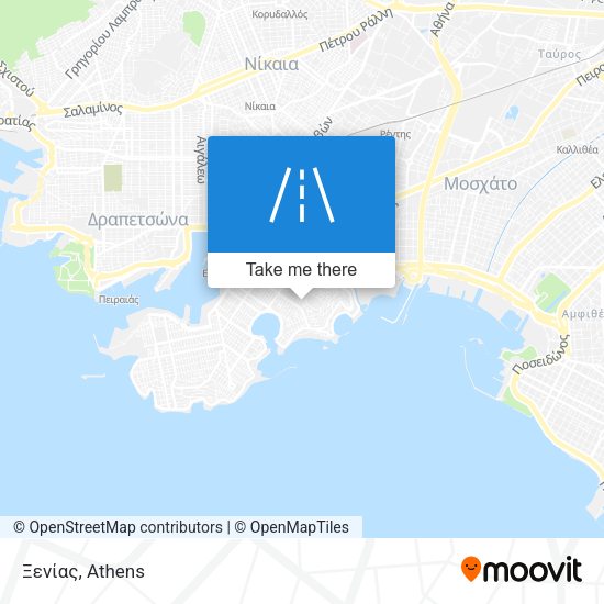 Ξενίας map