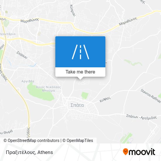 Πραξιτέλους map