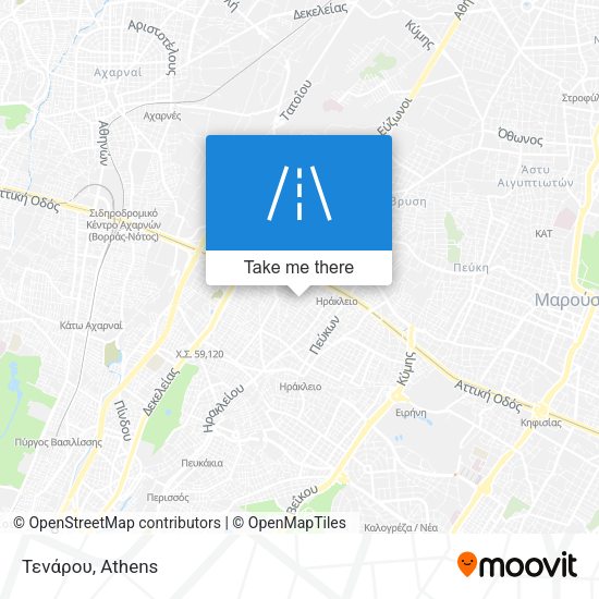 Τενάρου map