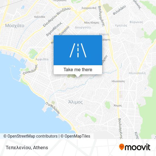 Τεπελενίου map