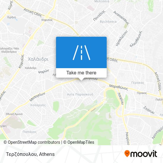 Τερζόπουλου map