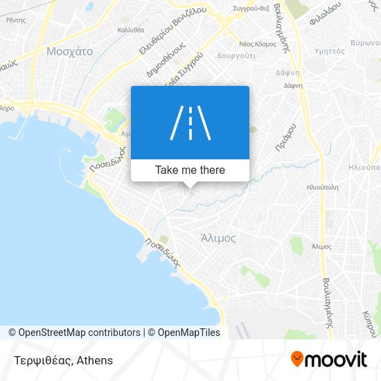 Τερψιθέας map