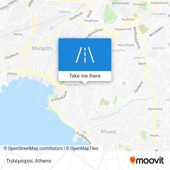 Τηλέμαχου map