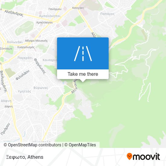Ξεφωτο map