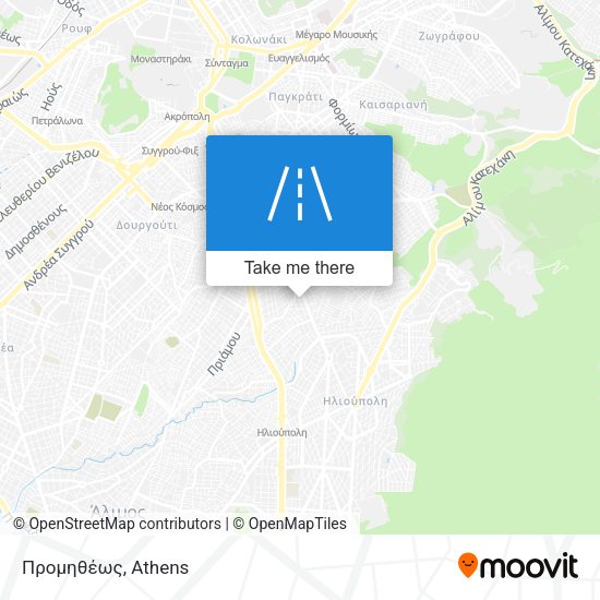 Προμηθέως map