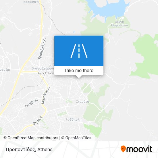 Προποντίδος map