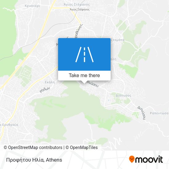 Προφήτου Ηλία map