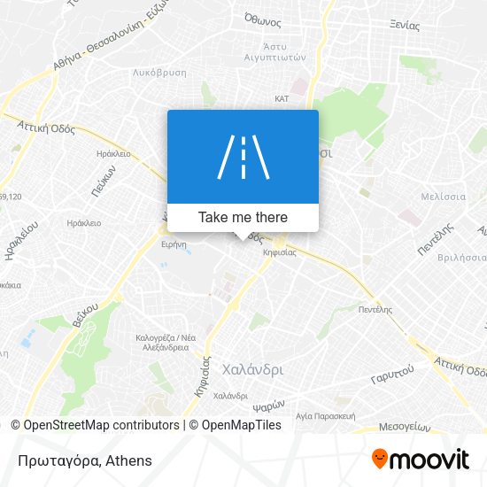 Πρωταγόρα map