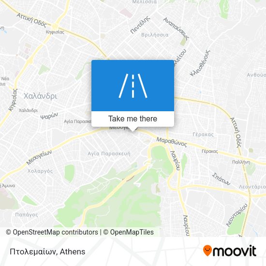 Πτολεμαίων map