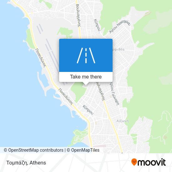 Τομπάζη map