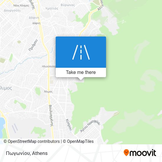 Πωγωνίου map