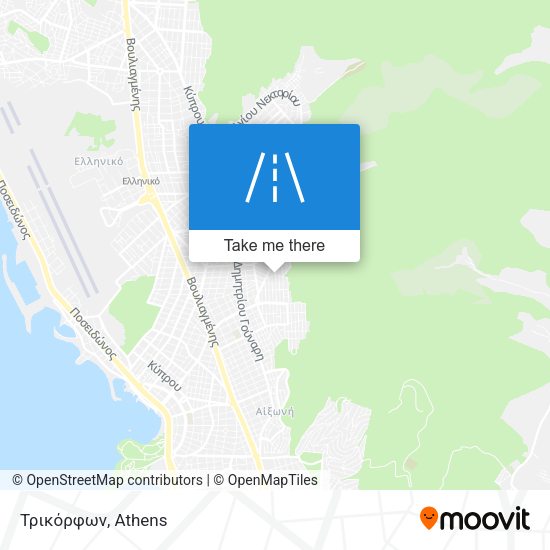 Τρικόρφων map