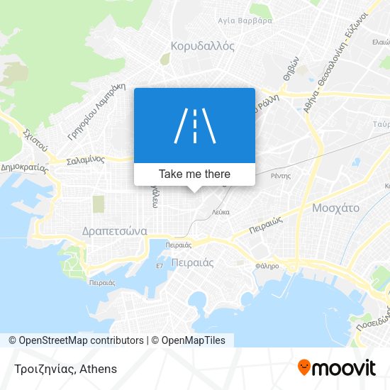 Τροιζηνίας map