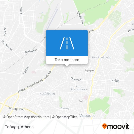 Τσόκρη map