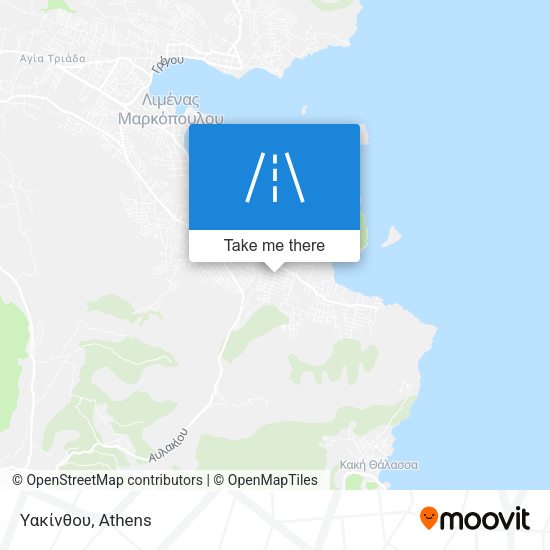 Υακίνθου map