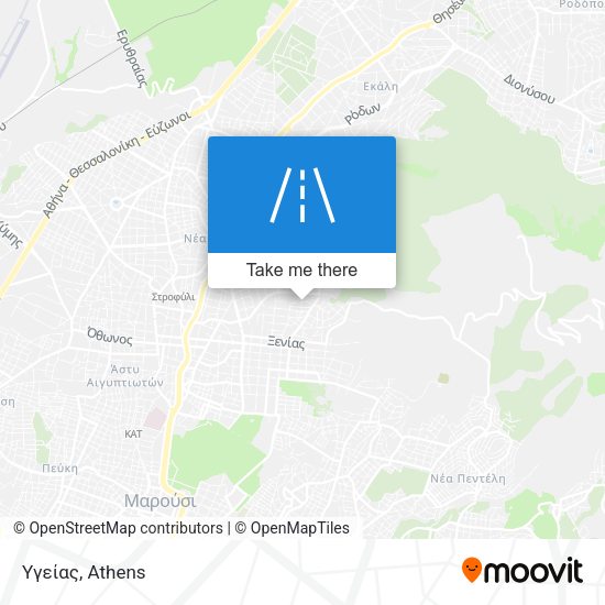 Υγείας map
