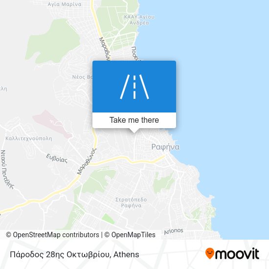 Πάροδος 28ης Οκτωβρίου map