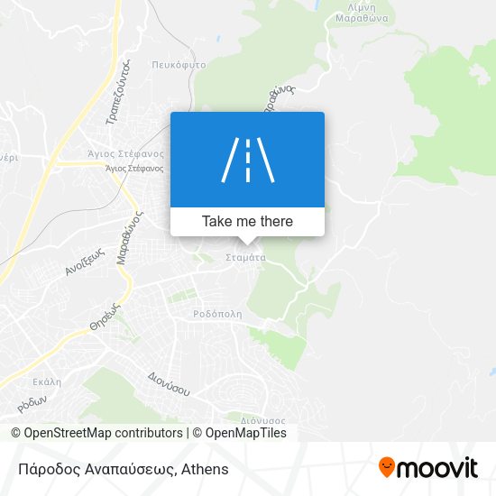 Πάροδος Αναπαύσεως map