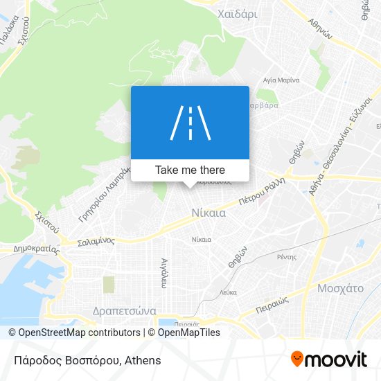 Πάροδος Βοσπόρου map