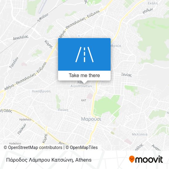 Πάροδος Λάμπρου Κατσώνη map