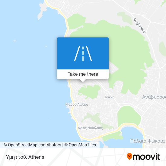 Υμηττού map