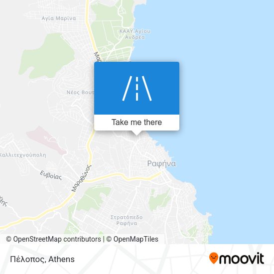 Πέλοπος map