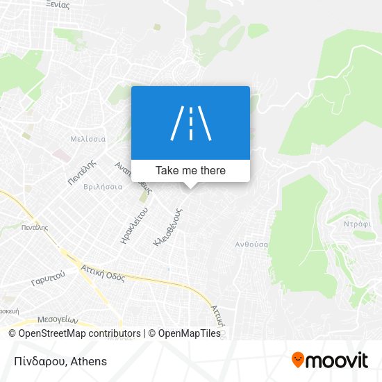 Πίνδαρου map