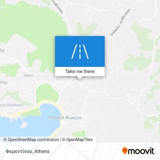 Φερεντίνου map