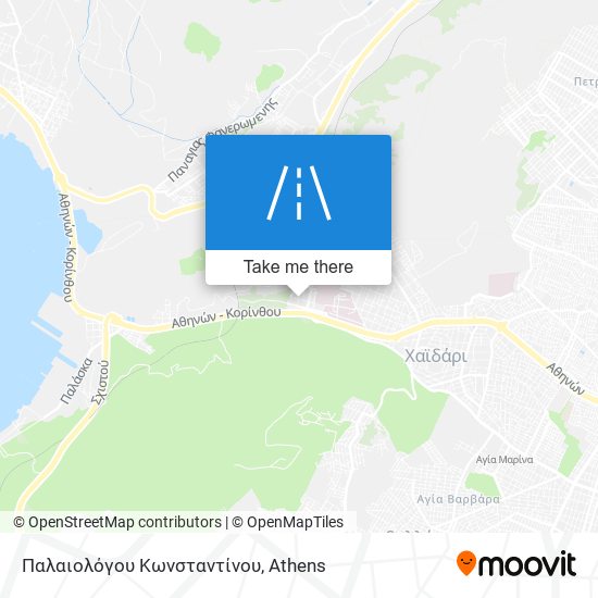 Παλαιολόγου Κωνσταντίνου map