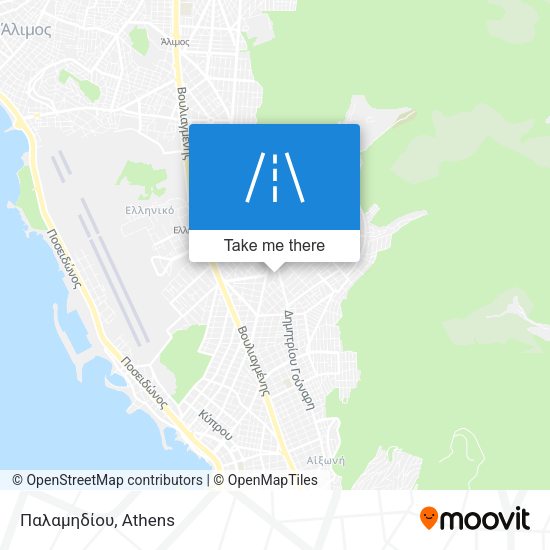 Παλαμηδίου map