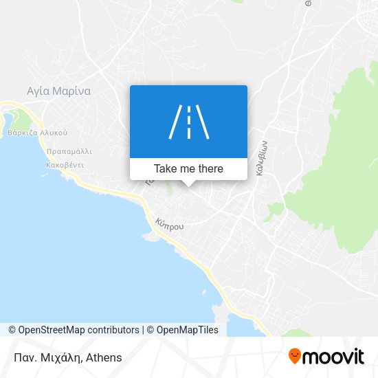 Παν. Μιχάλη map