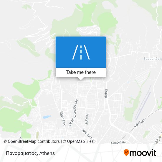 Πανοράματος map