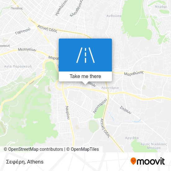 Σεφέρη map