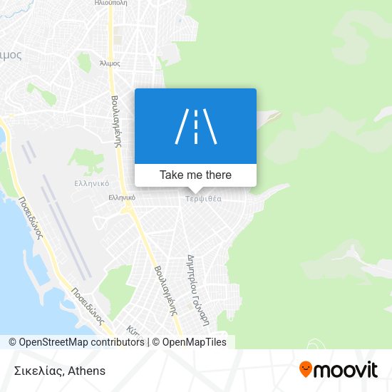 Σικελίας map