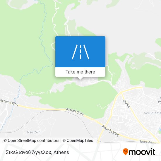 Σικελιανού Άγγελου map