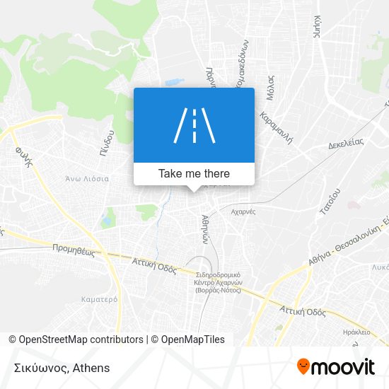 Σικύωνος map