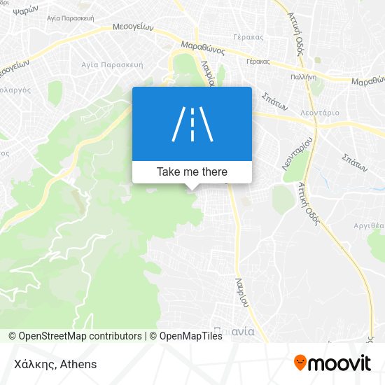 Χάλκης map