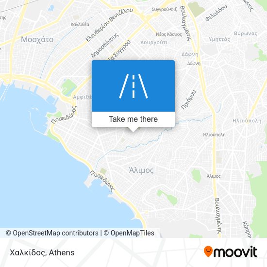 Χαλκίδος map