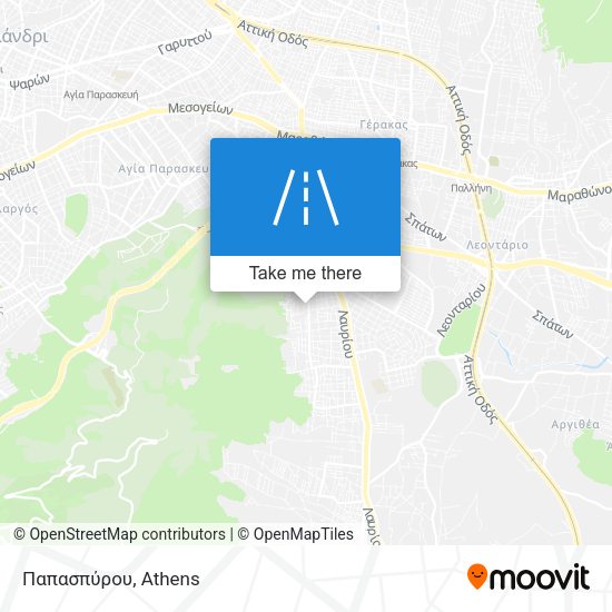 Παπασπύρου map