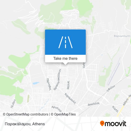 Παρακάλαμου map
