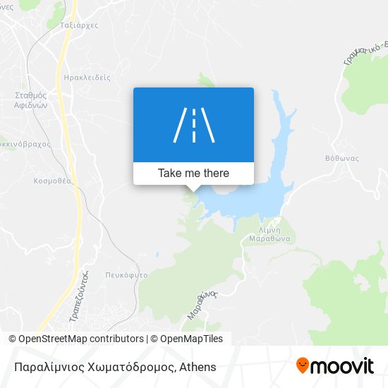Παραλίμνιος Χωματόδρομος map
