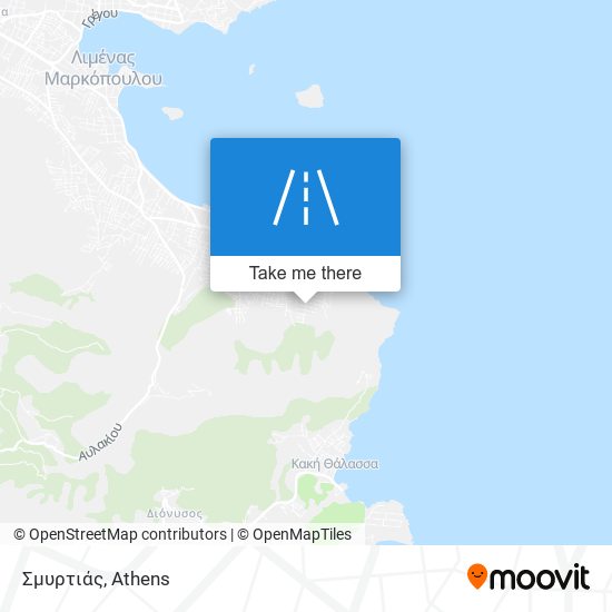 Σμυρτιάς map