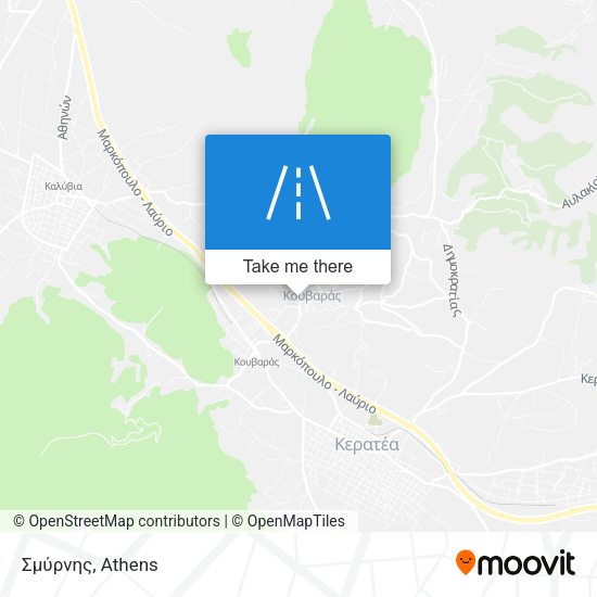 Σμύρνης map