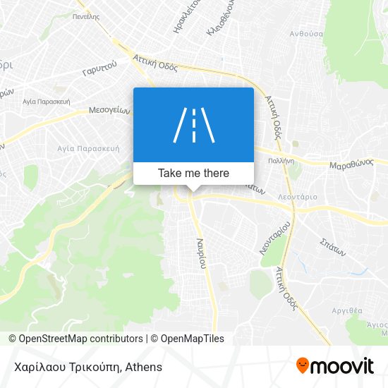 Χαρίλαου Τρικούπη map