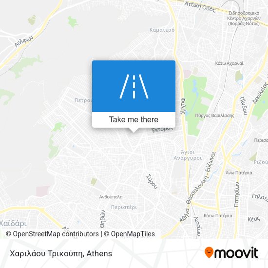 Χαριλάου Τρικούπη map