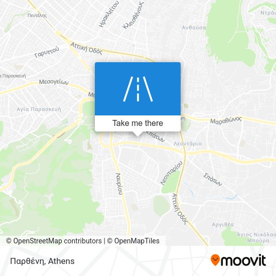 Παρθένη map