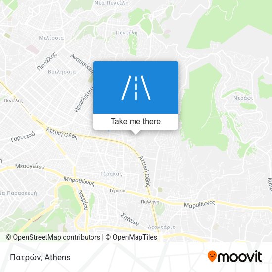 Πατρών map