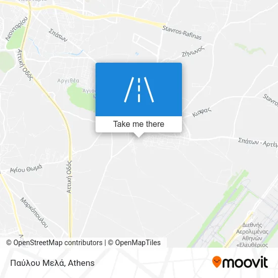 Παύλου Μελά map